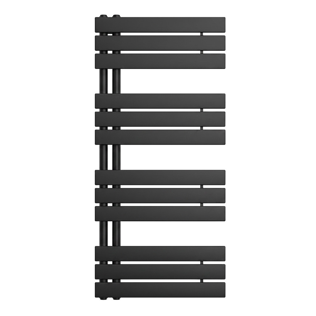 Radiator pentru prosoape Solaro Design, 1200x500 mm, negru