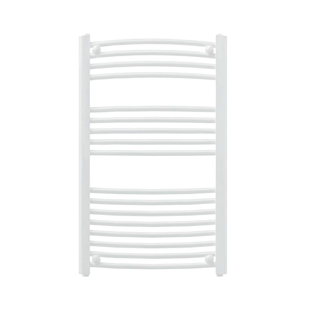 Radiator curbat pentru uscător de prosoape 1000x500 mm alb