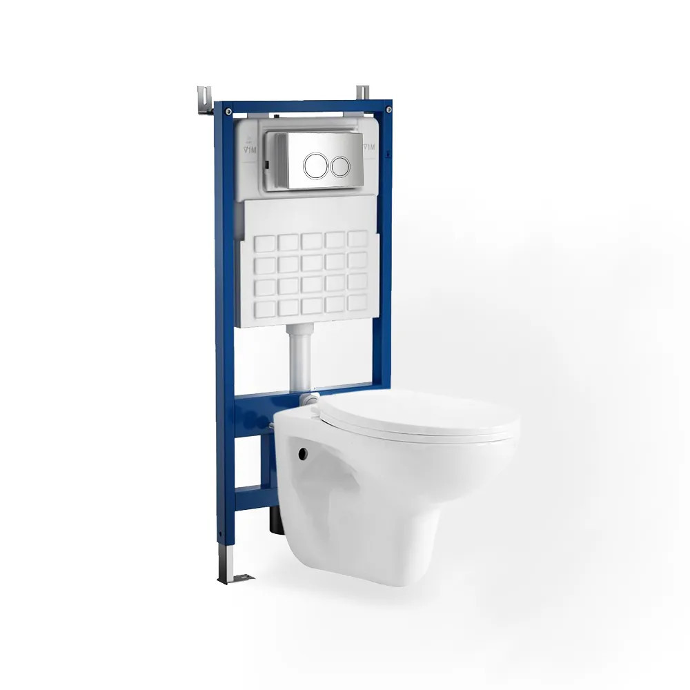 Set rezervor WC montat pe perete Roya 82CHR