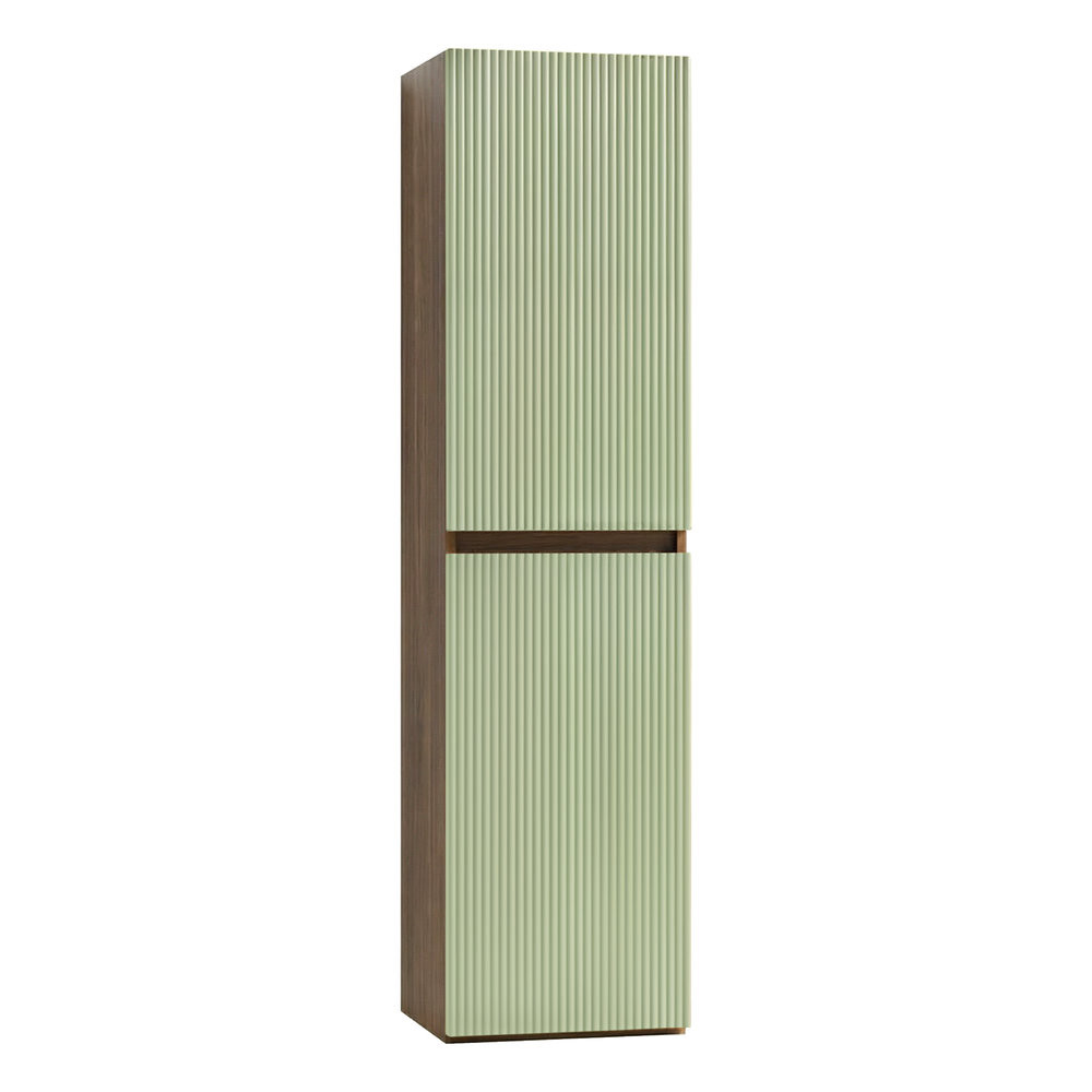 Dulap lateral suspendat Trent stejar apus de soare-verde fistic